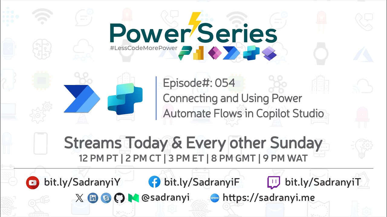 Episode:#054 Connecting and Using Power Automate Flows in Copilot ...