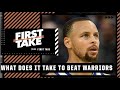 JJ Redick: So much is required to beat the Warriors! | First Take