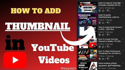 How To Set/Add Thumbnail In YouTube Videos On Android Using Youtube Studio ( 2022 New)