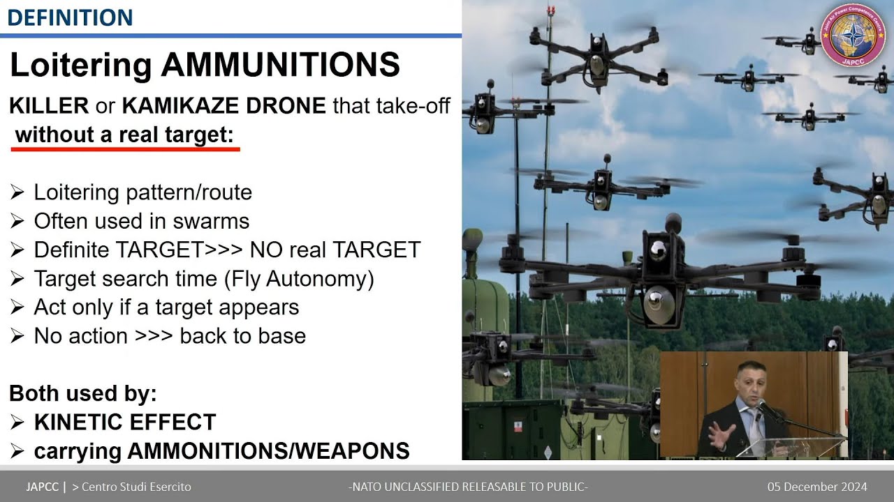 “Loitering munitions. La prospettiva nazionale”