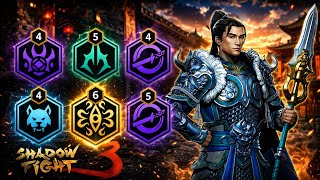 Shadow Fight 3 : 6 Best Set Free &amp; Premium Vs Zhao Yun (Easy)
