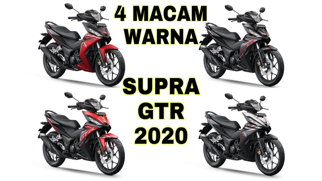 inilah warna-warna SUPRA GTR 2020