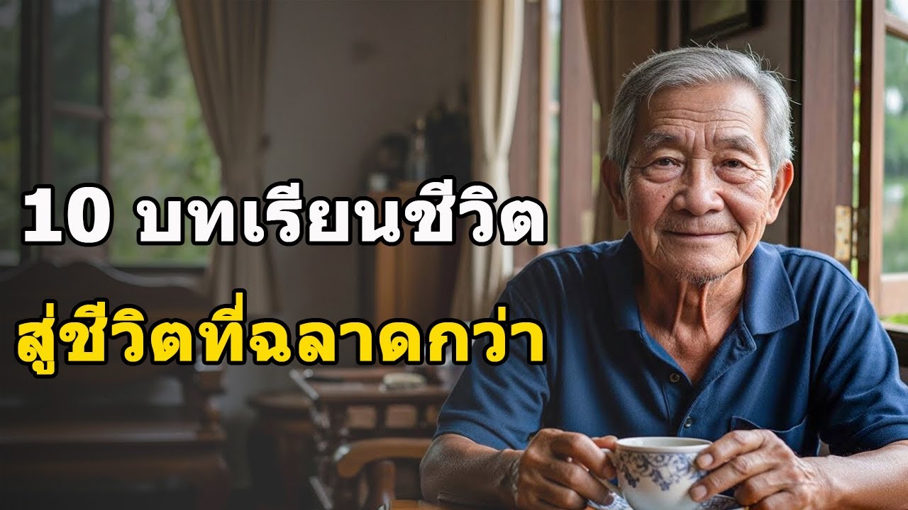 10 บทเรียนชีวิตล้ำค่า ที่ช่วยให้คุณใช้ชีวิตอย่างฉลาดจนแก่