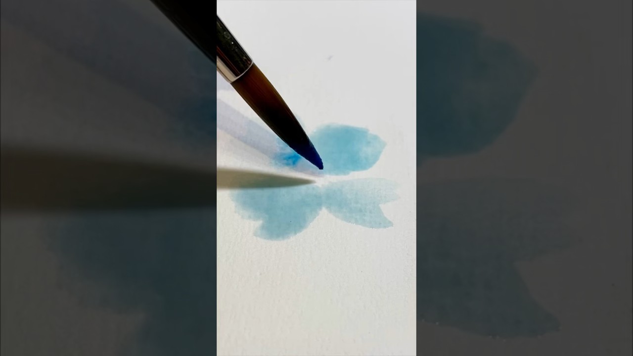 How I paint wet on wet ☺️ 