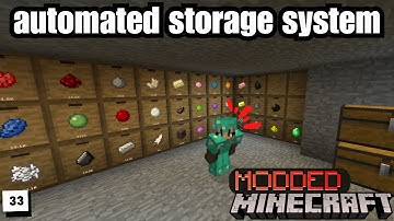 (chicken) automated storage system... - StoneBlock 33