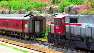 WDM3D LHB TRAIN LOCO REVERSAL | BUMPY RAILROAD | Train Simulator | Railwork | NTG GAMING screenshot 2