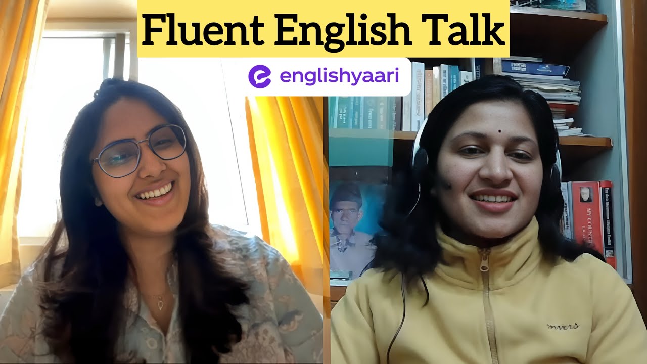 Fluent English Conversation with a Tutor @EnglishYaari A thoughtful discussion😇