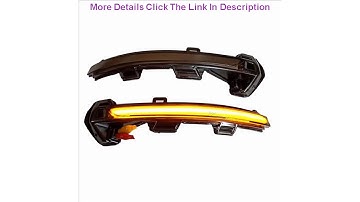 Deal 2Pcs Car Dynamic LED Turn Signal Light Rearview Mirror Blinker Indicator For VW Passat B8 Arte