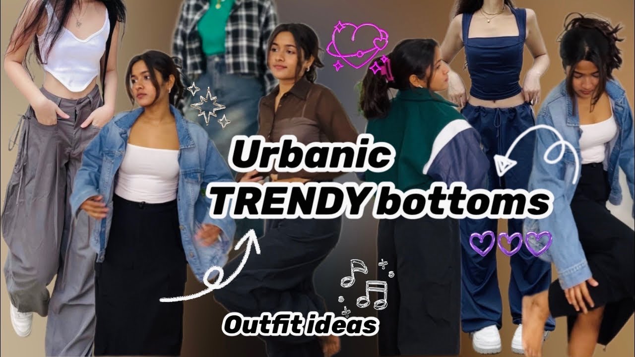 Urbanic Parachute pants and cargo skirt 