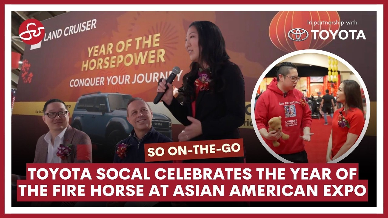 Празднование Года Лошади вместе с Toyota на выставке Asian American Expo | So On-The-Go