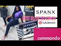 BEST SHAPING LEGGINGS FOR CURVY FIGURE / LULULEMON / COMMANDO / SPANX/ 100$ SEPHORA GIVEAWAY