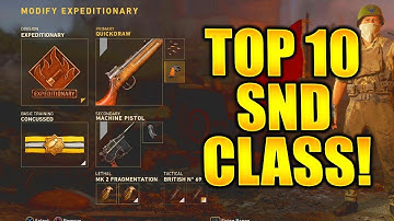 TOP 10 SND BEST CLASS SETUPS COD WW2! SEARCH AND DESTROY BEST CLASS SETUP COD WW2 SND BEST CLASSES!