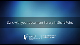 Sync with your document library in SharePoint
