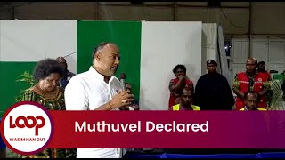 Muthuvel Declared