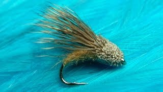 Tying the Streaking Caddis (DryFly) with Davie McPhail.