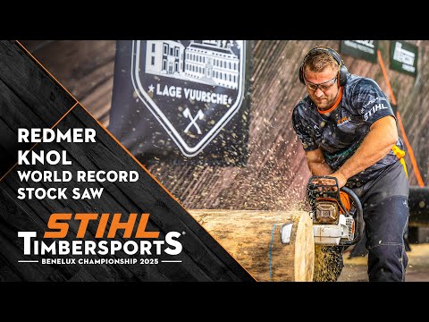 Redmer Knol - FASTEST STOCK SAW RUN EVER