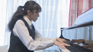 アジアのコンクールで史上最年少の銀賞　津山市の中学校3年ピアニストの夢は【こどもミライパーク】