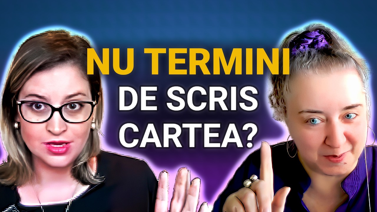 Scrii o carte? De ce NU o termini (nu e ce crezi)