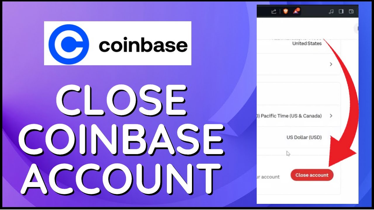 How to Close Coinbase Account | Coinbase Account Close - YouTube