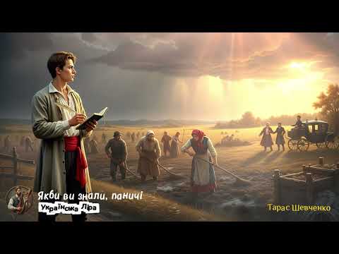 Якби ви знали паничі Пісня на вірші Тараса Шевченка Українська душа в музиці