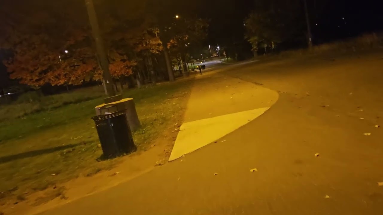 “Night Walk to the Dorm | Quiet Campus ASMR