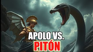 Apollo vs. Python | The Epic Battle for the Oracle of Delphi in Greek Mythology