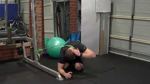 Band Assisted Quadruped T-Spine Rotation