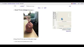 Craigslist:  Sweet 'N Low (vintage) (Torrance)