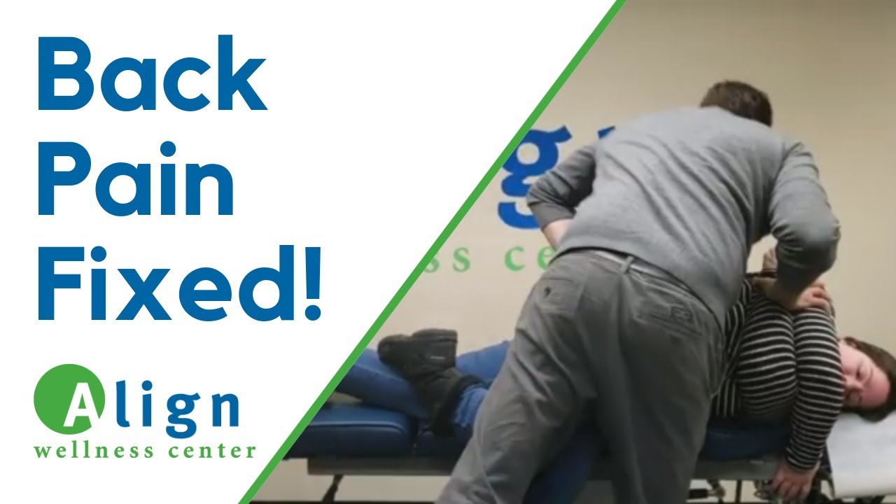 How to Crack Lower Back, Hips — Real Chiropractic Adjustment YouTube