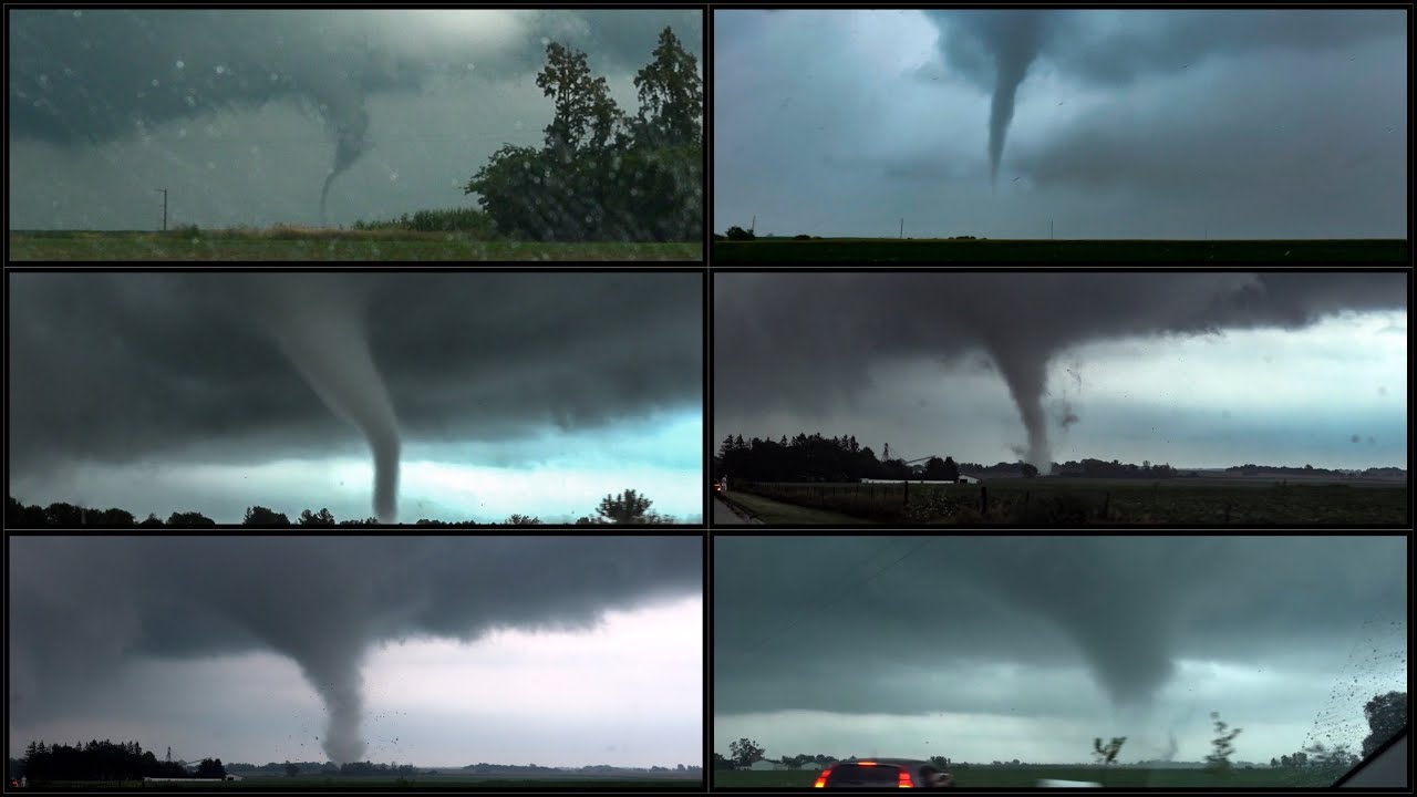 SIX Tornadoes in ONE DAY Sycamore, IL August 9th, 2021 (FULL CHASE