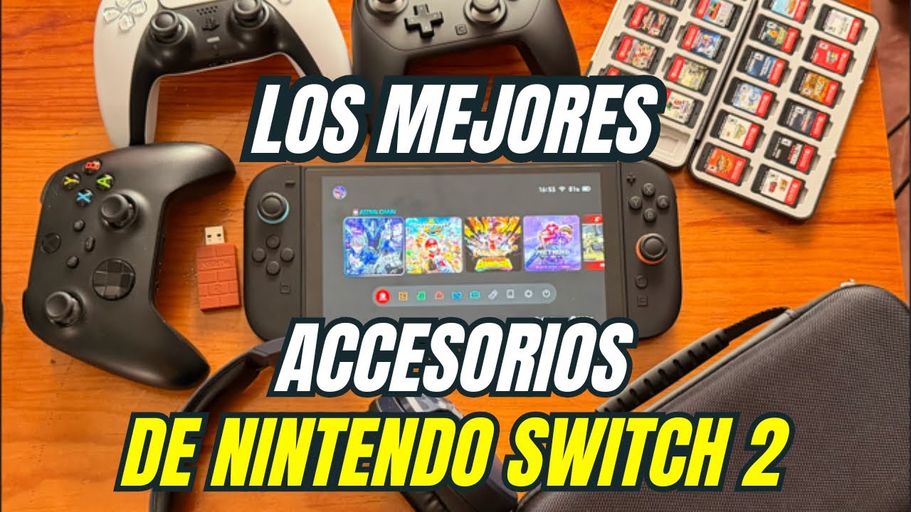 TOP DE ACCESORIOS Para Nintendo Switch 2