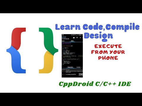 C programming IDE | CppDroid Android | Mobile se programming