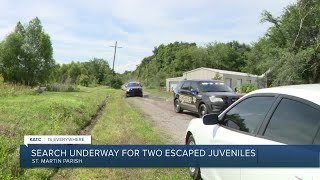 Concern among residents of St Martinville after two juvenile inmates have yet to be found
