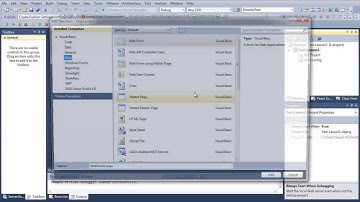 How to create Hello World web application with vb.net + ASP.net