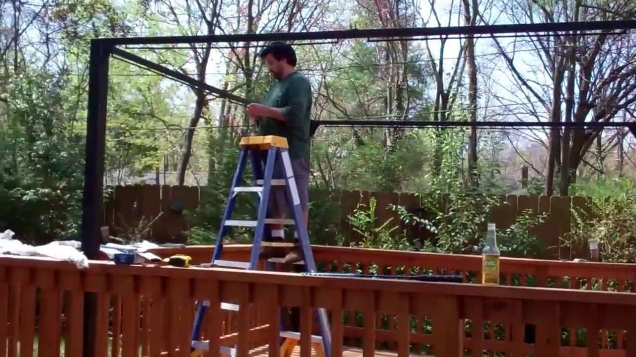 How do you assemble a gazebo?