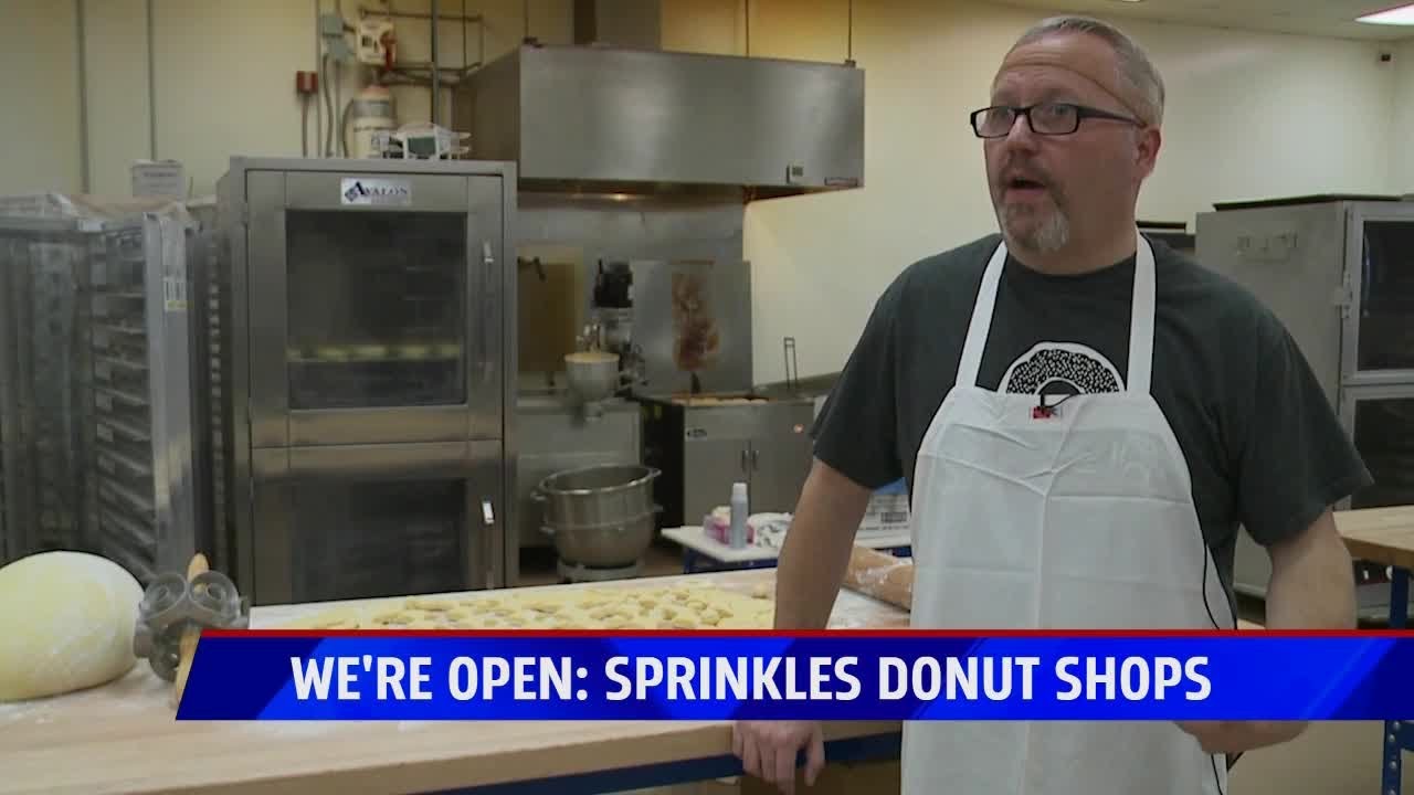 We're Open Sprinkles Donut shops YouTube