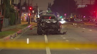 Double Fatal Street Takeover Crash | Compton 06.12.2022