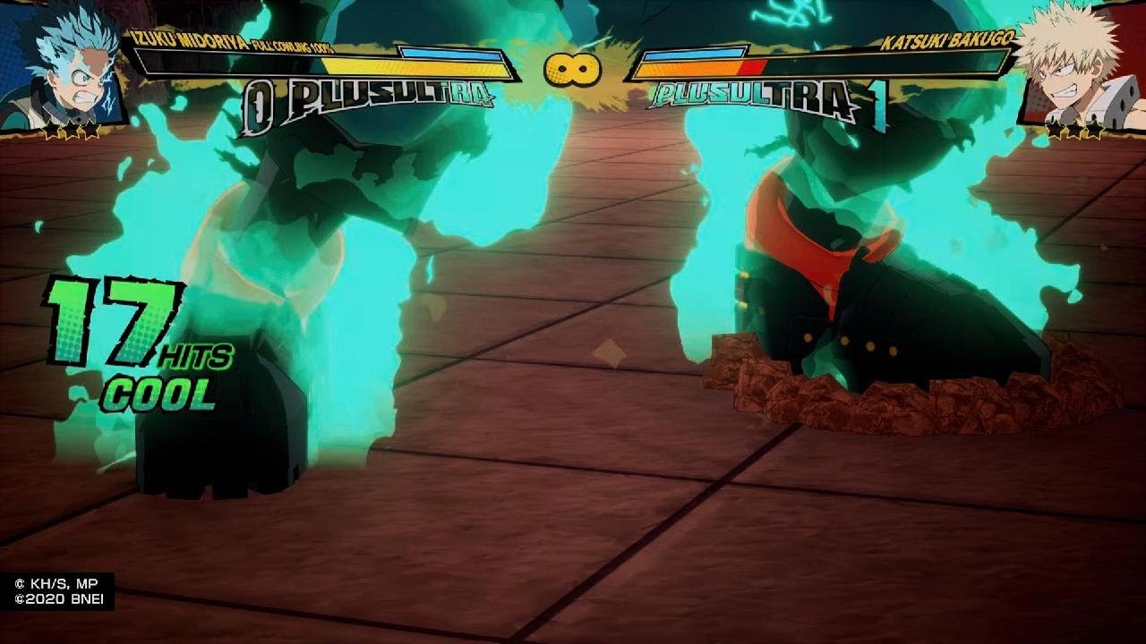 MY HERO ONE'S JUSTICE 2 deku vs bakugo