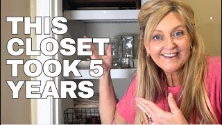 I’m 57 & This Closet Took Me 5 Years to Declutter