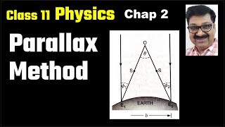 Parallax Method for Measuring Distances, Class 11 Physics Chapter 2 Units & Measurements