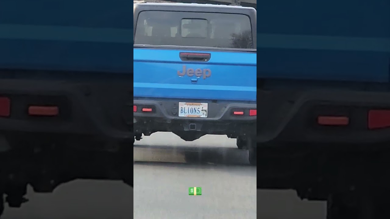 Custom Plates 456 #licenseplate #youtubeshorts #viralshorts #truck #jeep #jeepwrangler #money #cash