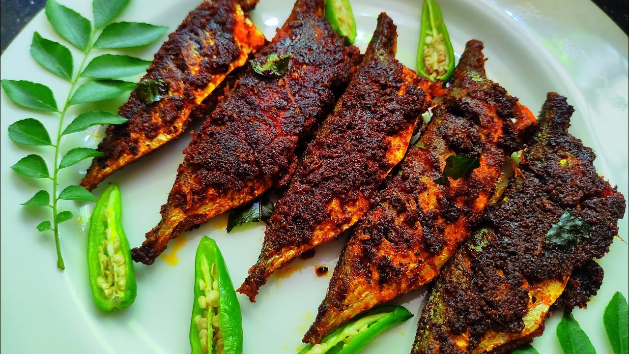 A Kerala style Mackerel Fry  Ayala Fry