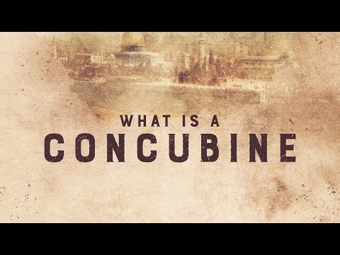 What is a concubine?