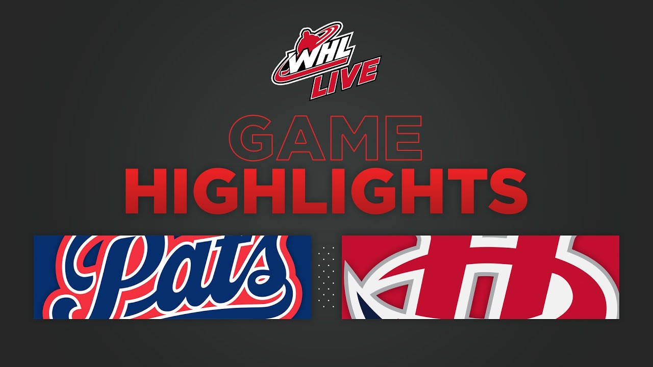 WHL Highlights Pats (4) at Hurricanes (5) OT