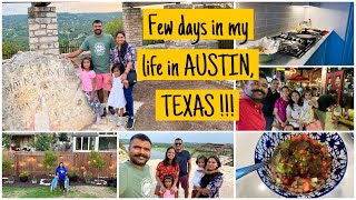 a few days in my life in AUSTIN TEXAS What to do in Austin Texas Living Life inTexas Indianmomvlog