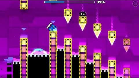 [Geometry Dash Meltdown] Airborne Robots [All 3 Coins]