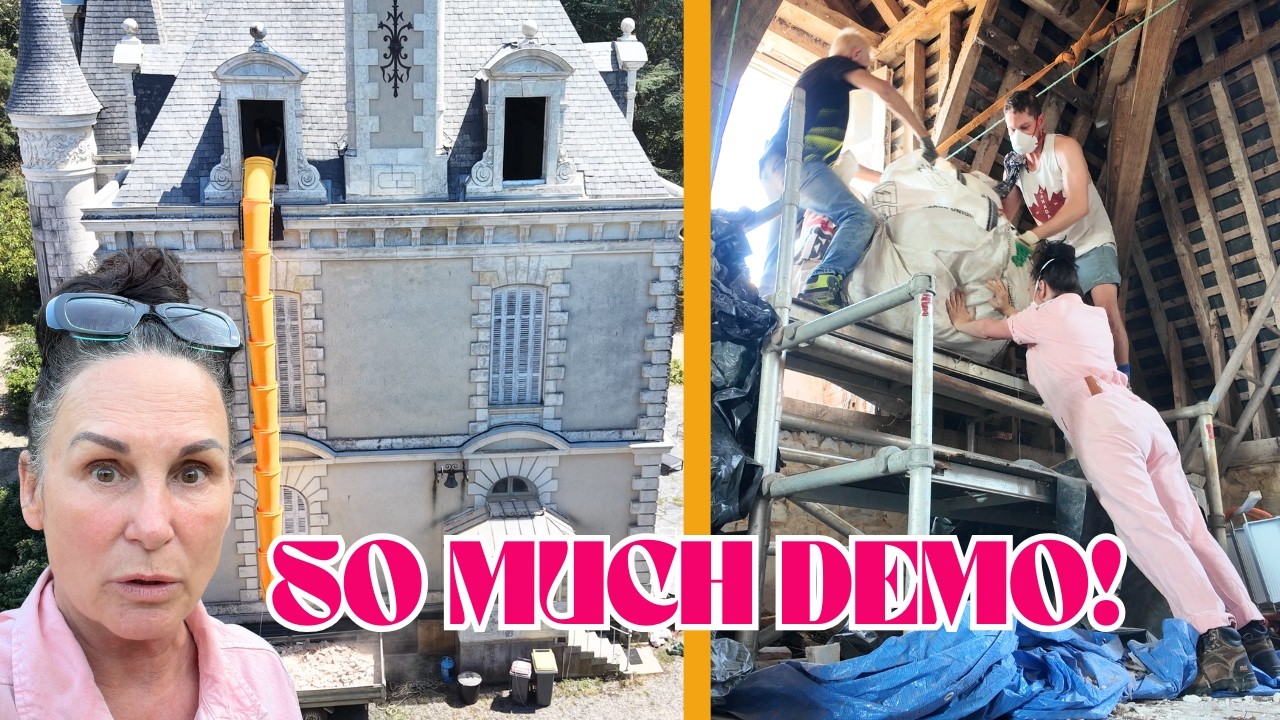 This Chateau Restoration Demo Almost Broke Us!
