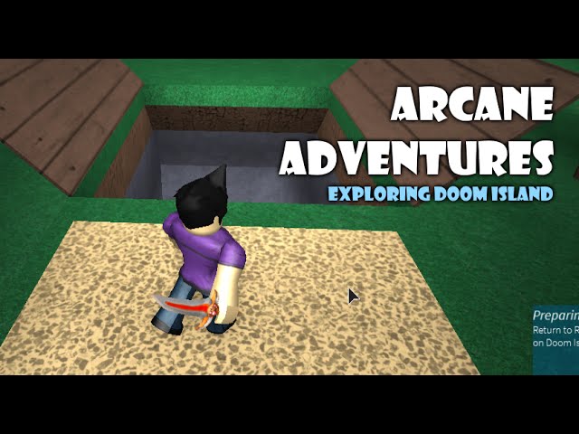 Let S Play Roblox Arcane Adventures 2 Exploring Doom Island Youtube - lets play roblox homesick finding my way back home