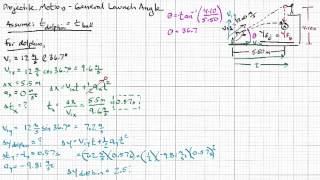 Ch 05 - Ex 5-6 - General Launch Angle - Dolphin & Ball
