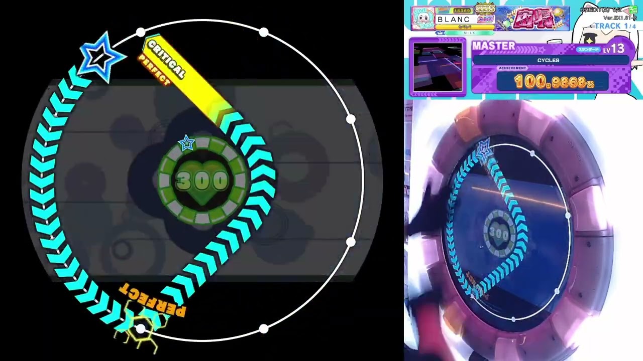 Maimaiでらっくす] CYCLES AP [Master 13] - YouTube